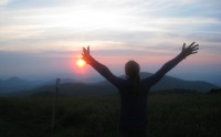 Max Patch Sunset, North Carolina Max Patch Sunset, North Carolina