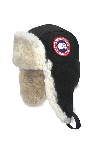 The Merino Wool shearling pilot hat from Canada Goose.