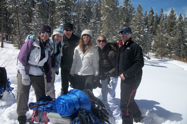 Breckenridge hut- start of trip