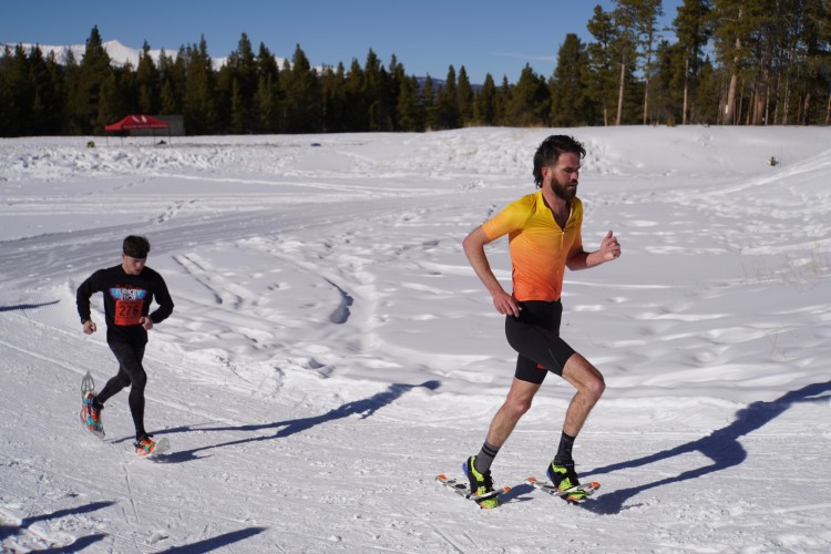 racers at snowshoe nationals in Leadville 2022