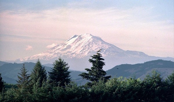 view of Mt Adams, Washington