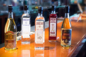 A selection of spirits at Bardenay, the nation's first restaurant-distillery. 