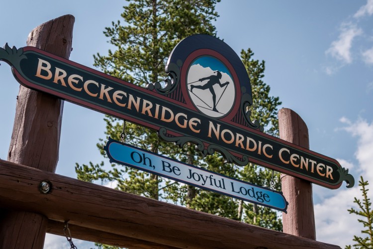 Breckenridge Nordic sign