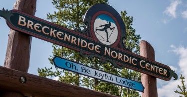 Breckenridge Nordic sign
