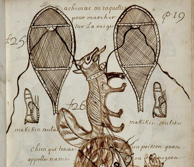 Detail from page 19 of the Codex Canadensis.