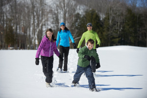 Crystal Mountain Family Snowshoeing 2