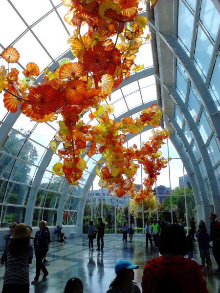 glass house at Dale Chihuly, Seattle