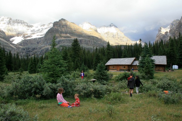 Families love the Elizabeth Parker Hut