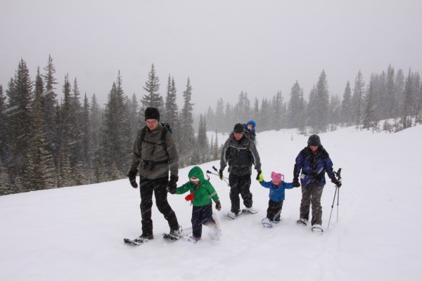 Hiking to Peyto Lake Viewpoint