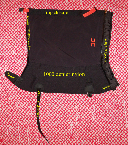 snowshoe gaiters