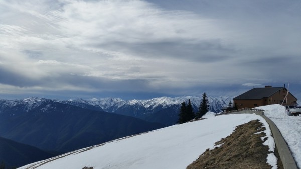 Hurricane Ridge visitor center.