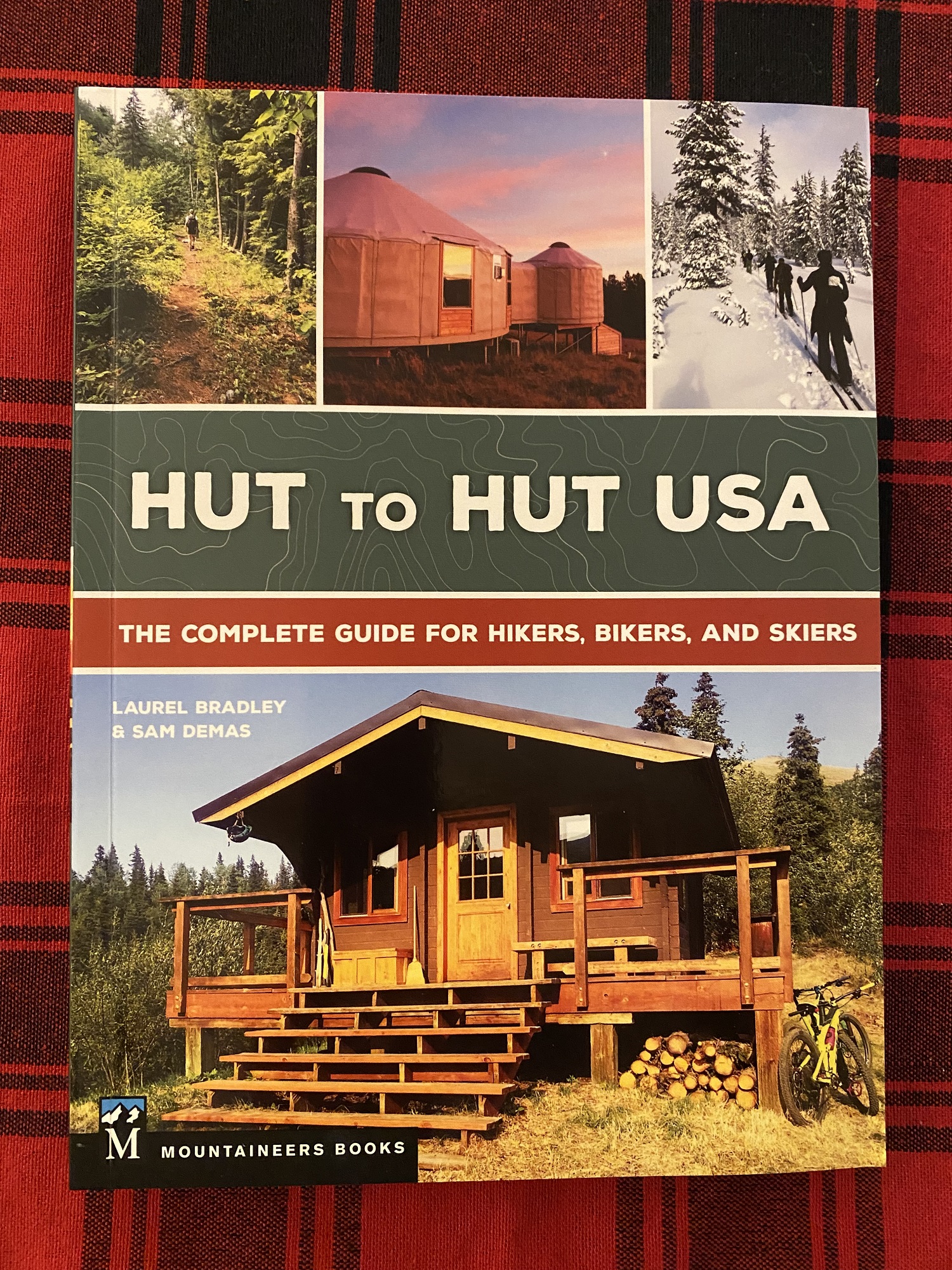 book cover of hut to hut USA