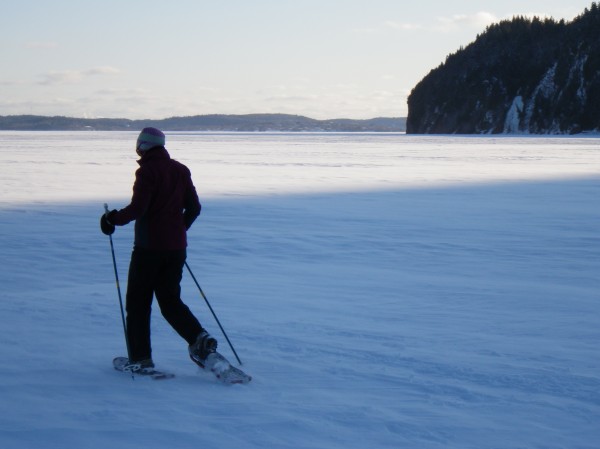 snowshoeing in New Brunswick