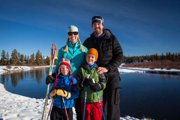 Baker's Hole is the perfect spot for your holiday card photo. 