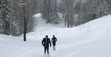 racers at snowshoe nationals Cable WI