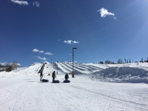 The impressive snow tubing hill at the Frisco Adventure Park is sure to bring a smile to the faces of all ages.