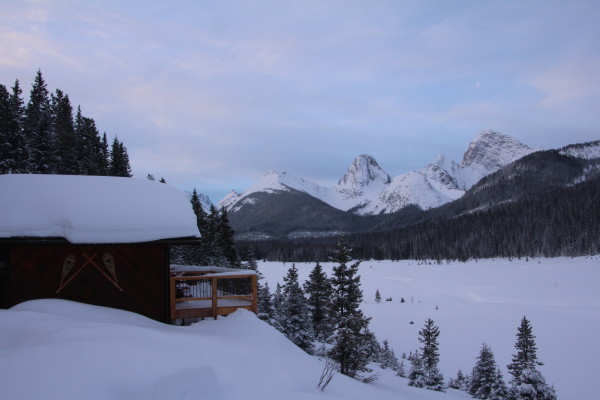 Private Cabin at Mount Engadine Lodge