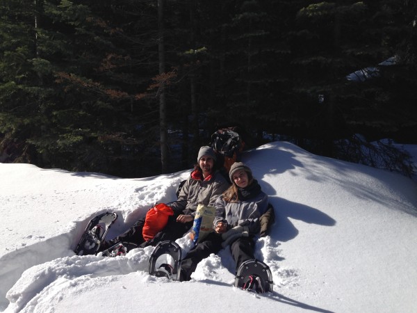 We met this couple on their way into Lake O'Hara