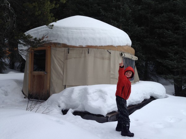 Yurt Camping at Mount Engadine Lodge