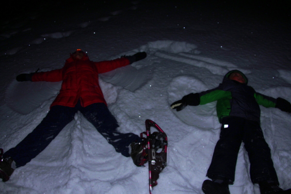 Stargazing and Snow Angels