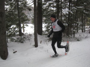 Larry Zygo says that the morning sprints helped prepare him for the 5K.