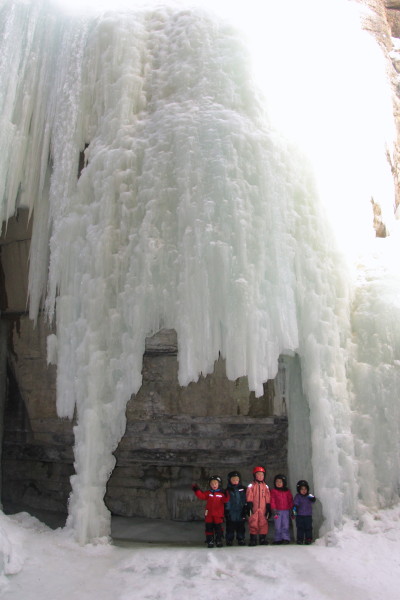 Ice caves and the magical frozen world of Maligne Canyon