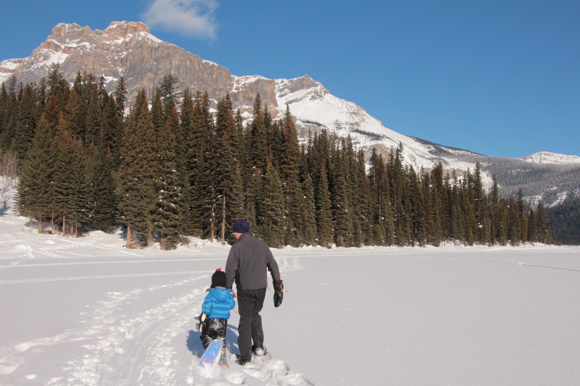 Snowshoeing Paradise at Canada’s Emerald Lake Lodge • Snowshoe Magazine