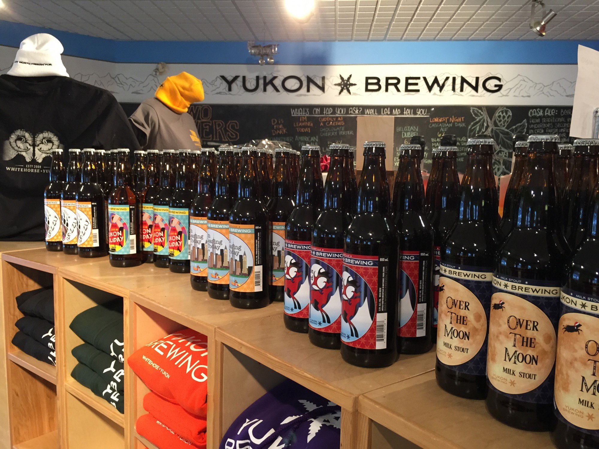 Yukon Brewing beers
