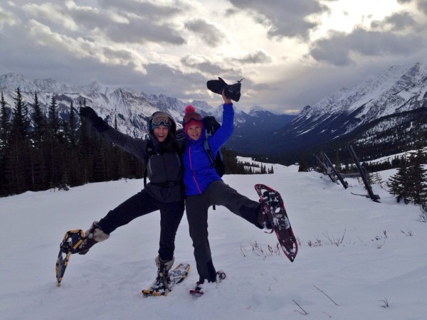 Lots of fun on Snowshoe Tours at Fortress Mountain