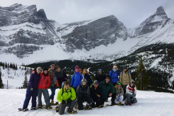 Snowshoeing at Fortress Mountain