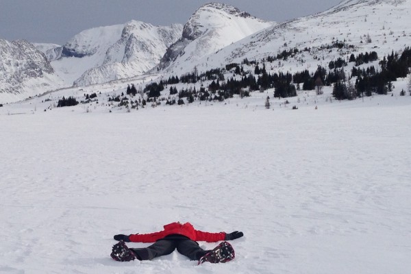 A rare calm day on Ptarmigan Lake