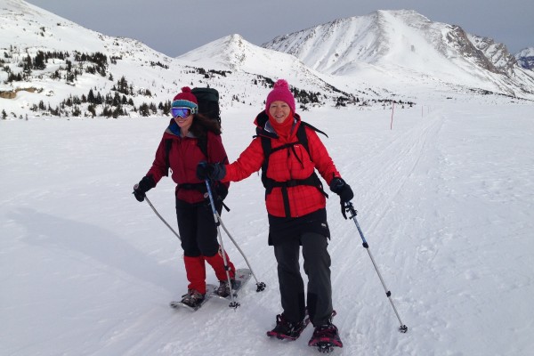 Crossing Ptarmigan Lake