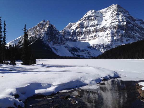 Parting shot of Backcountry Paradise in Banff National Park