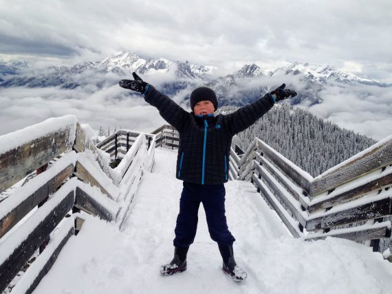 top of Banff Gondola