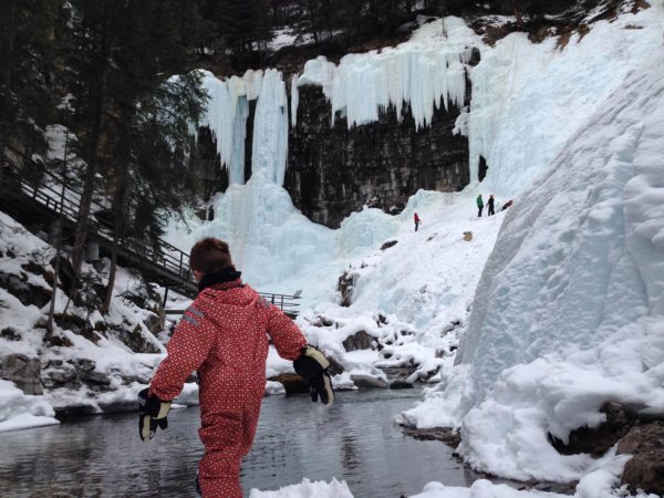 Johnston Canyon Upper Falls