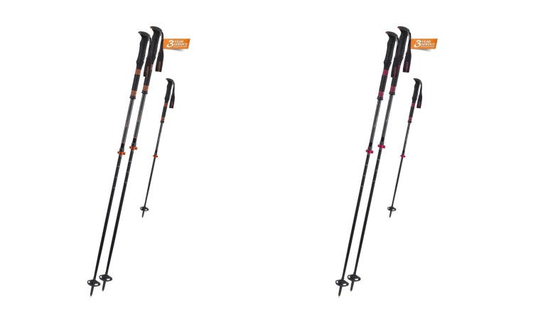 product photos: Komperdell C2 Ultralight Pole orange and berry