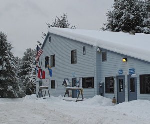 The lodge at Lapland Lake Nordic Center.