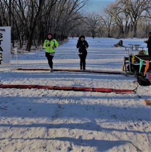 snowshoe race: 2018 Mendota 5K