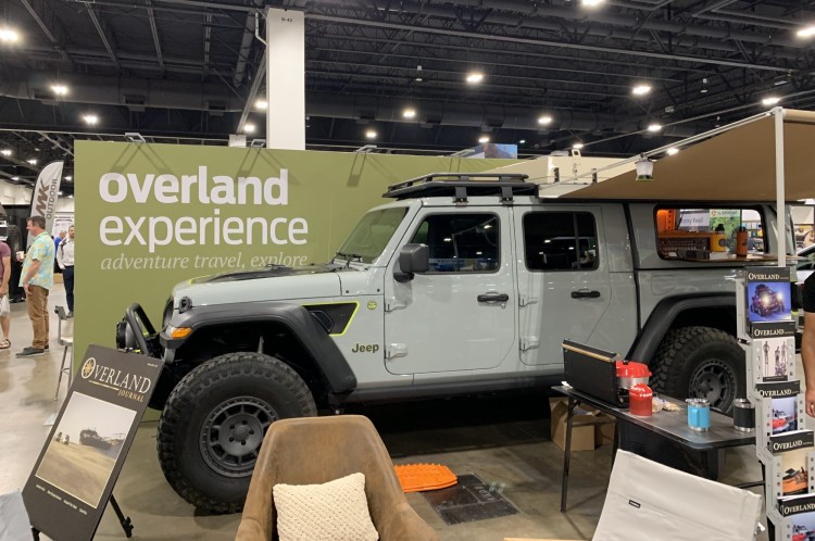 Exhibiting Overland experiences with Jeeps for the Overland Journal