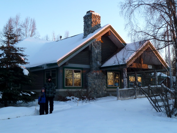Talkeetna's National Park Service ranger station provides weekend support for outdoor enthusiasts during the winter months.