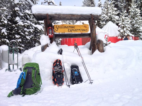 Yellowstone Expedition's Yurt Camp.