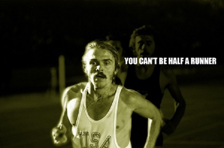 Steve Prefontaine with quote
