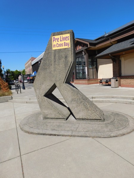 Steve Prefontaine Memorial at Coos Bay Visitor Center