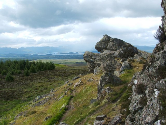 the Whangie, Kilpatrick Hills Glasgow