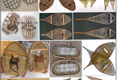 compilation of traditional snowshoe varieties