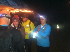 Alison Fraser (R) ready to hit the trail again