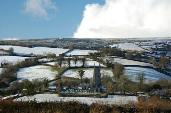 Snow on Dartmoor