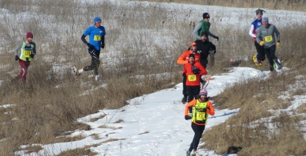 Lead changes ruled in this race! Zach Rivers leads in this instance with Scott Gall, Nick Scalfone, Eric Hartmark, Adam Dohm, Jeffrey Quednow with the hat. (photo courtesy Branden Nall)