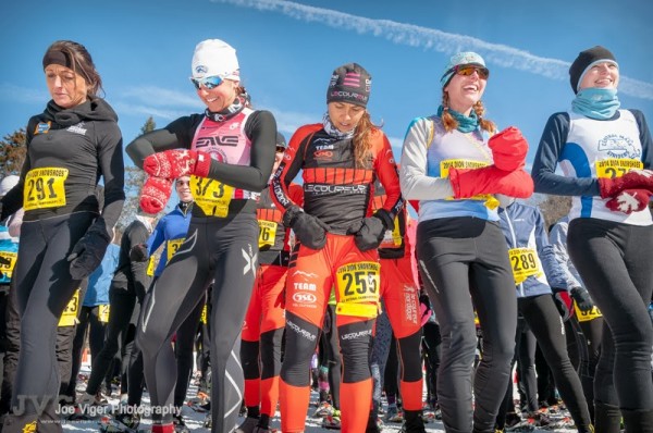 Excitement reigns just prior to start of the 2014 USSSA Women's National Championship Race in Vermont