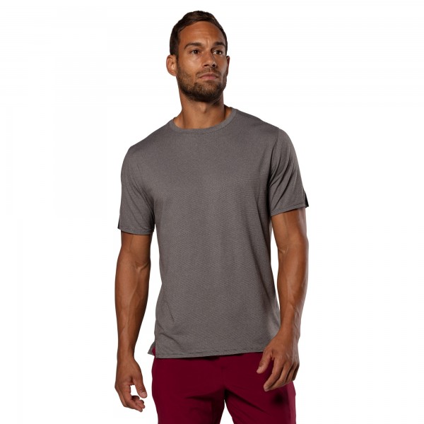 man wearing Swiftwick Dash Tee hero color